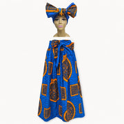 African 2PC Set – Long Skirt