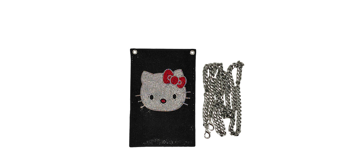 Rhinestone Hello Kitty Phone Pouch