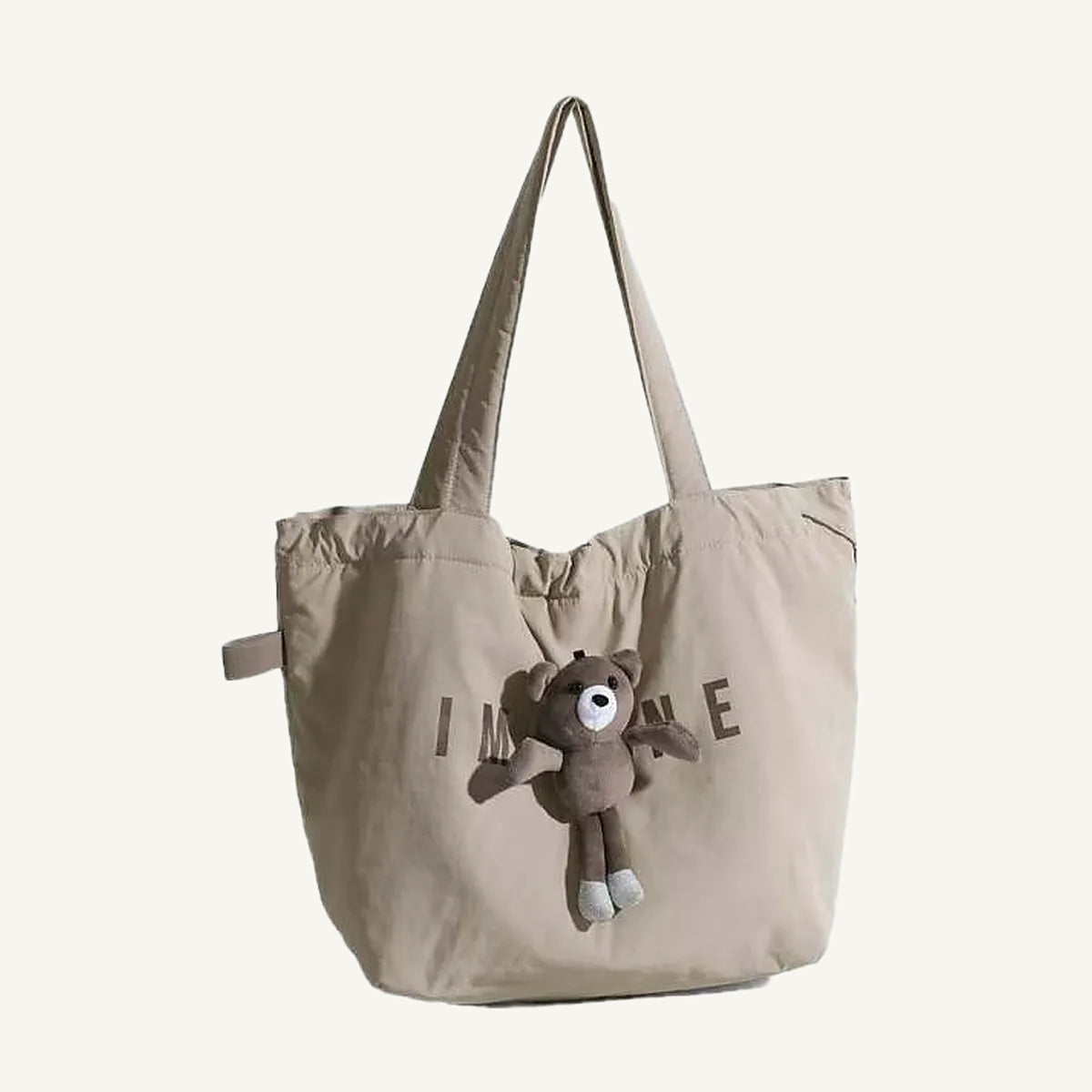 Bear Charm Tote Bag