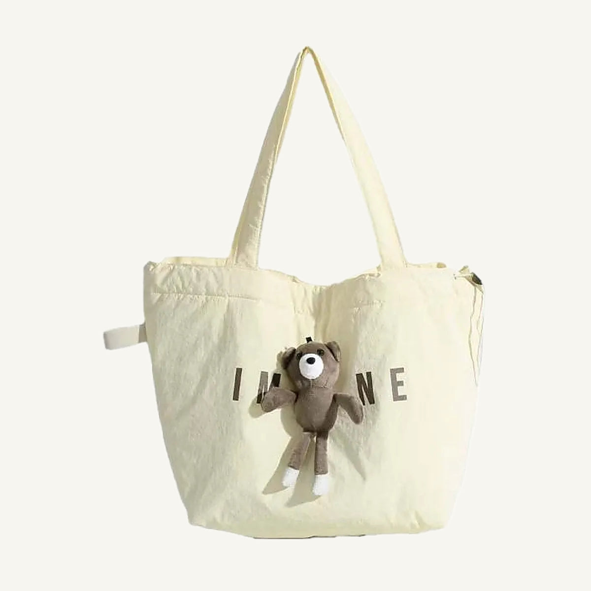 Bear Charm Tote Bag
