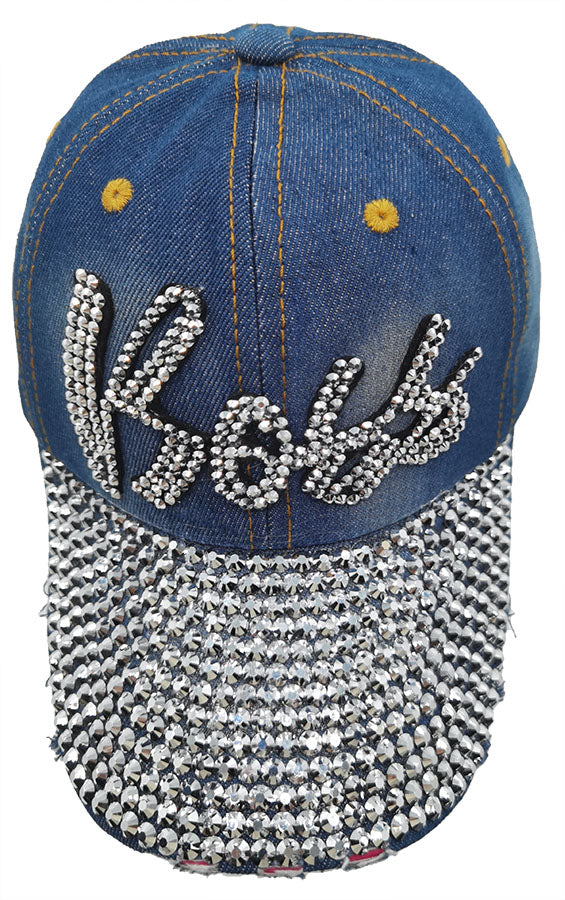 Denim Baseball Cap: CA005 "Boss" Baseball Cap