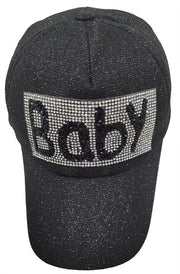 Baseball Cap: CA010 "Baby" in Black