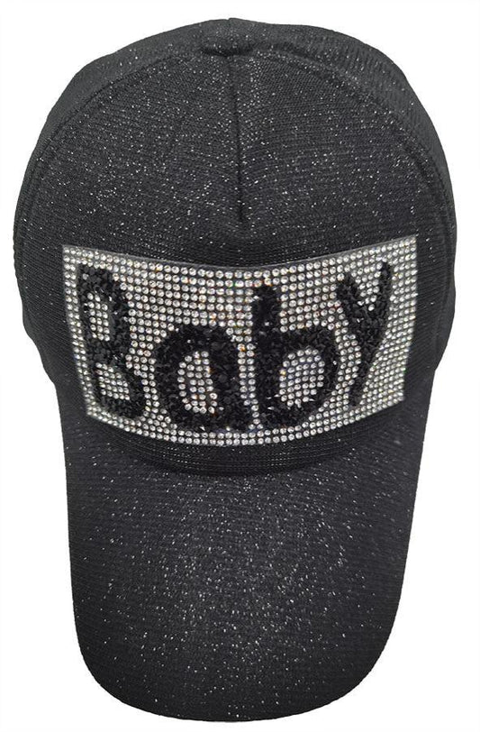 Baseball Cap: CA010 "Baby" in Black