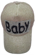 Baseball Cap: CA010 "Baby" in Gold