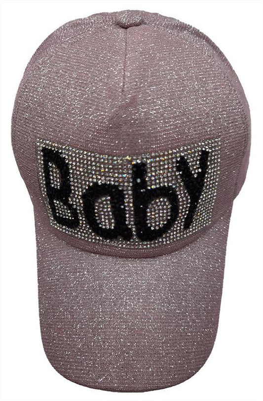 Baseball Cap: CA010 "Baby" in Light Pink