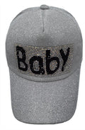 Baseball Cap: CA010 "Baby" in Silver