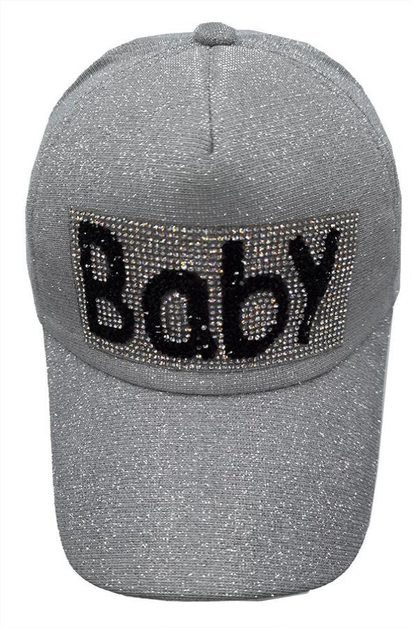 Baseball Cap: CA010 "Baby" in Silver