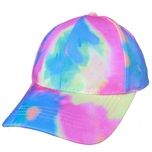 Denim Baseball Cap: CA050 Tie-Dye Baseball Cap