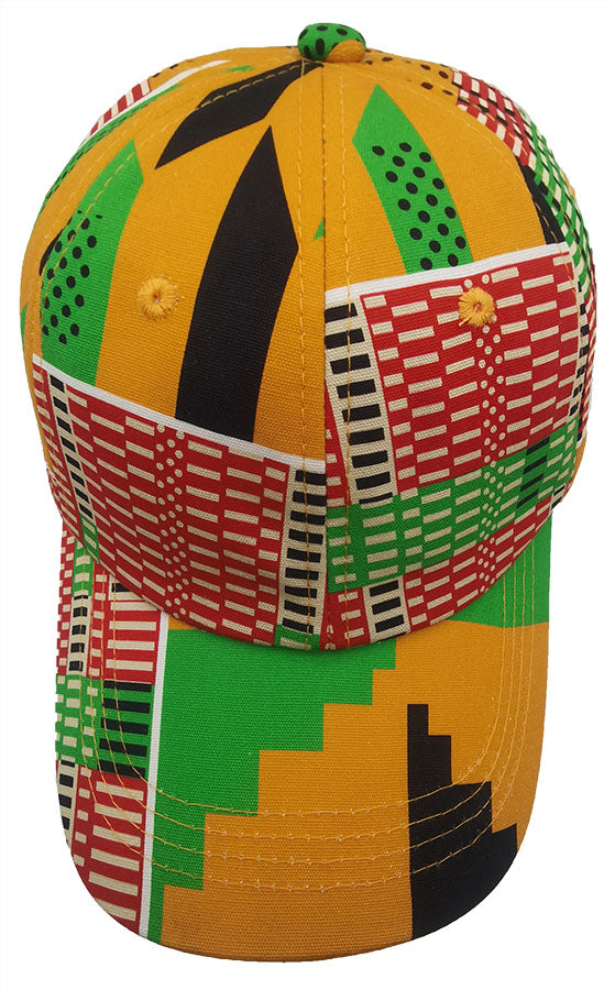 African Print Baseball Cap: CA070