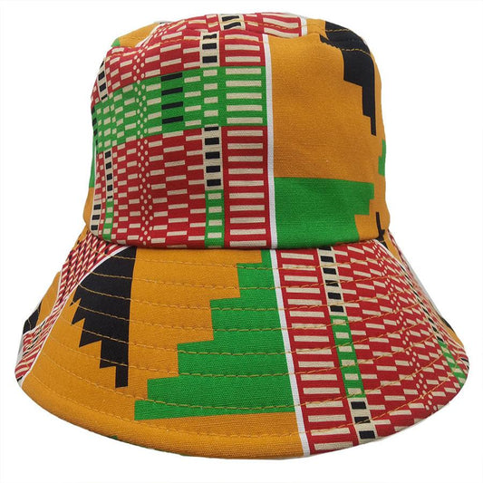 African Print Bucket Hat: CA071