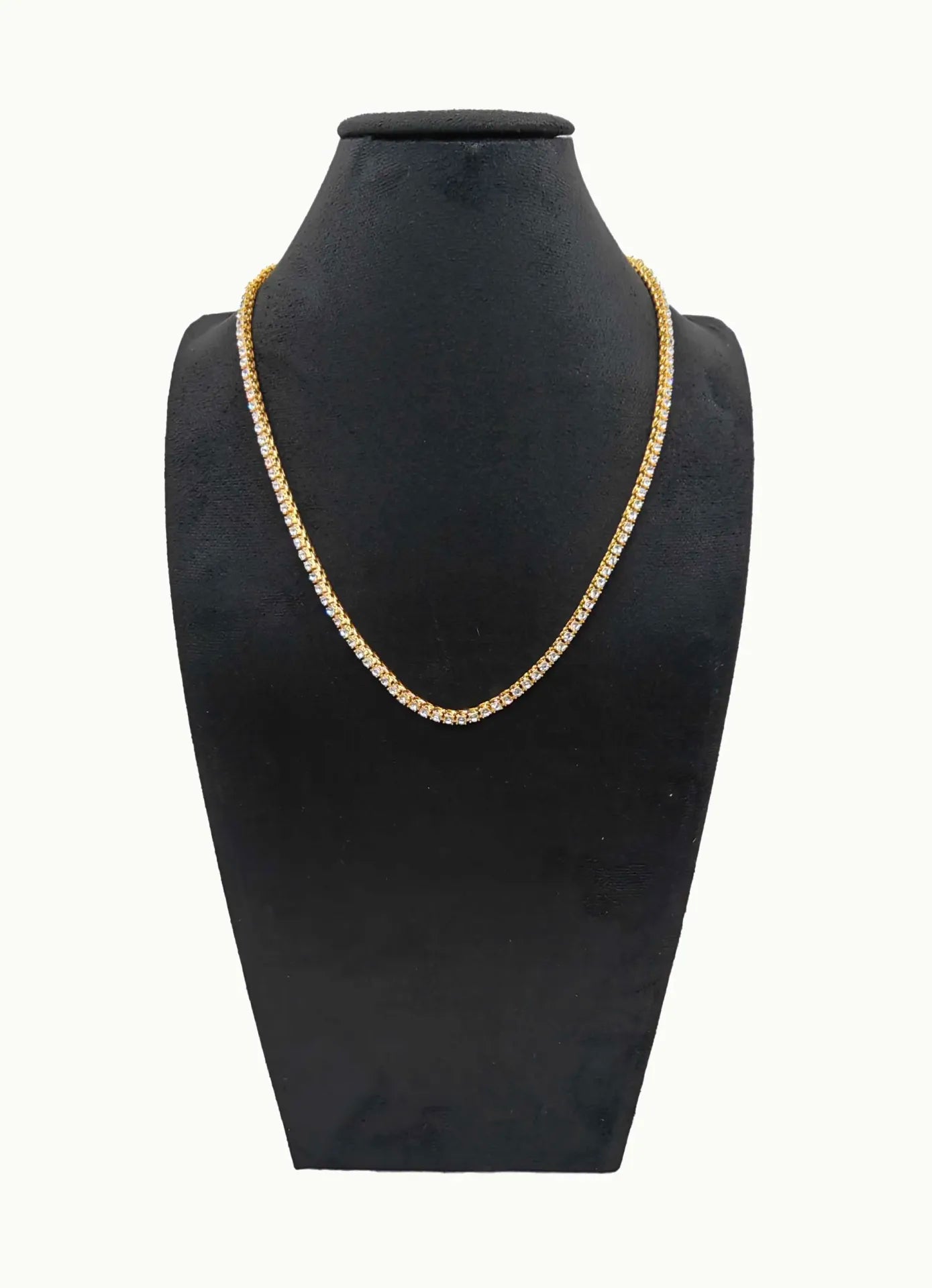 Rhinestone Tennis Necklace