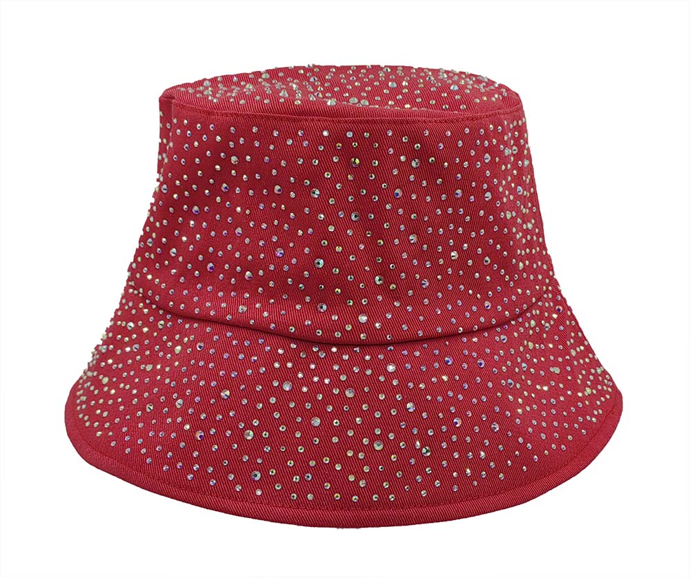 Rhinestone Bucket Hat