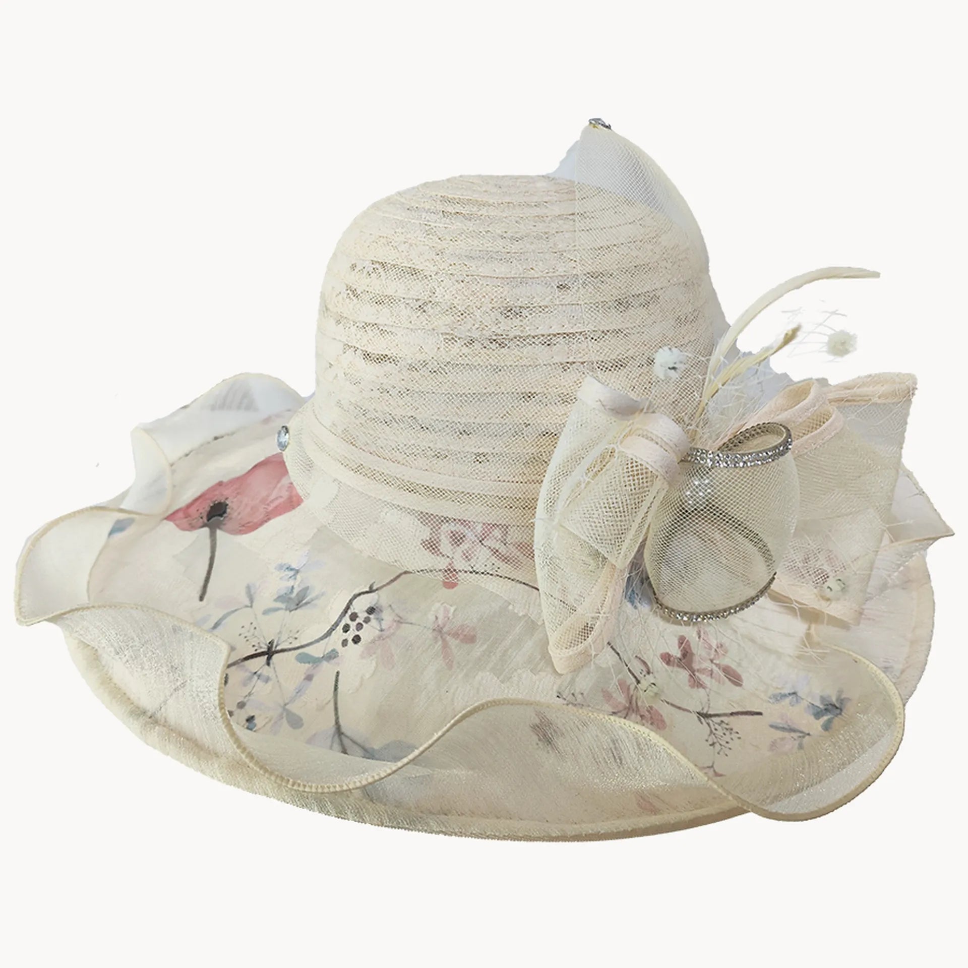 Statement Floral Church Hat