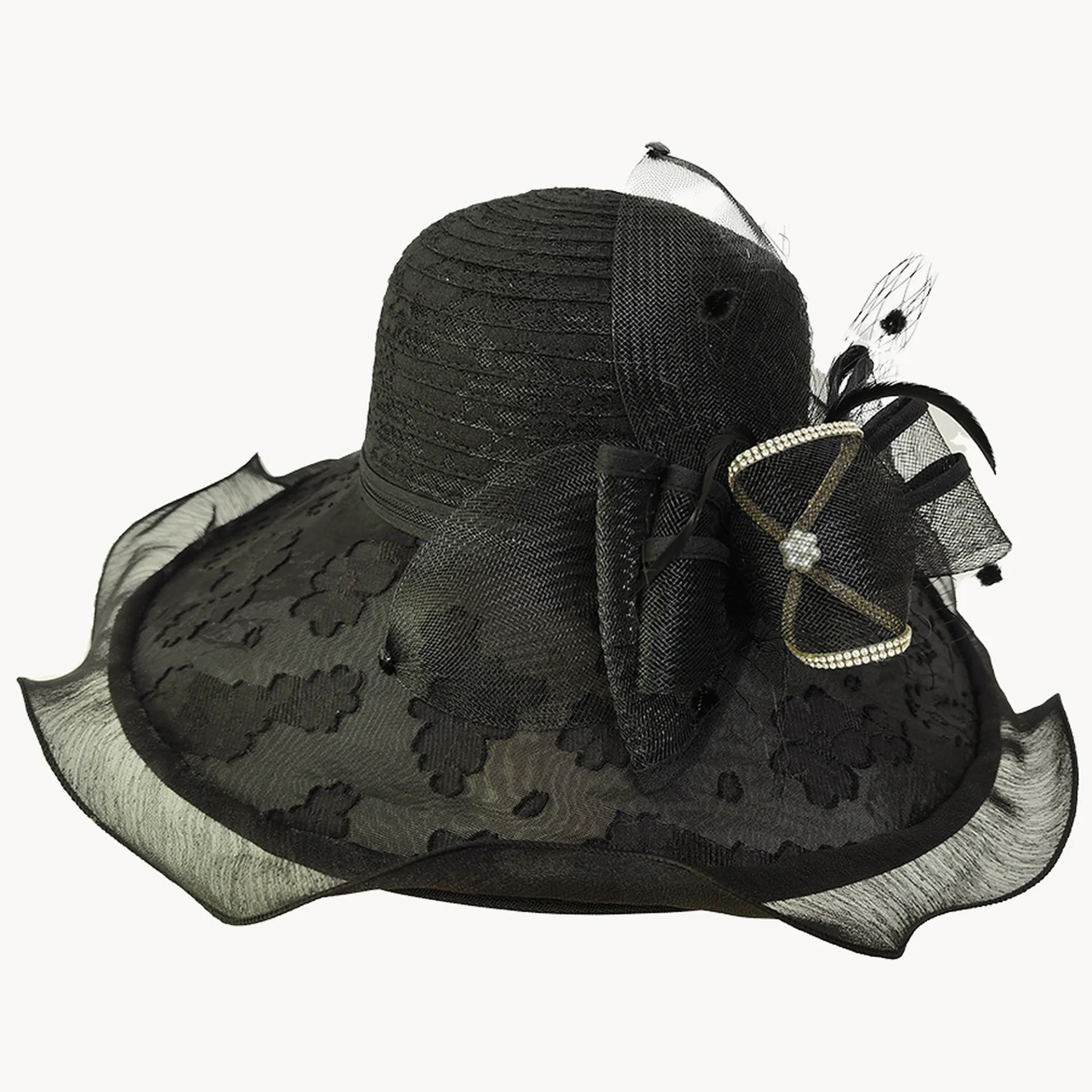 Statement Floral Church Hat