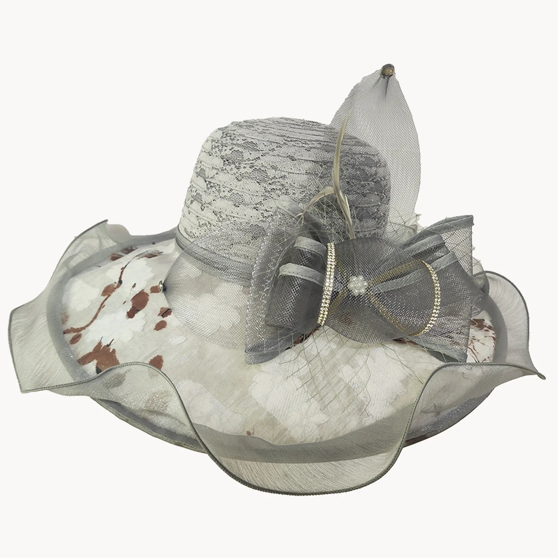 Statement Floral Church Hat