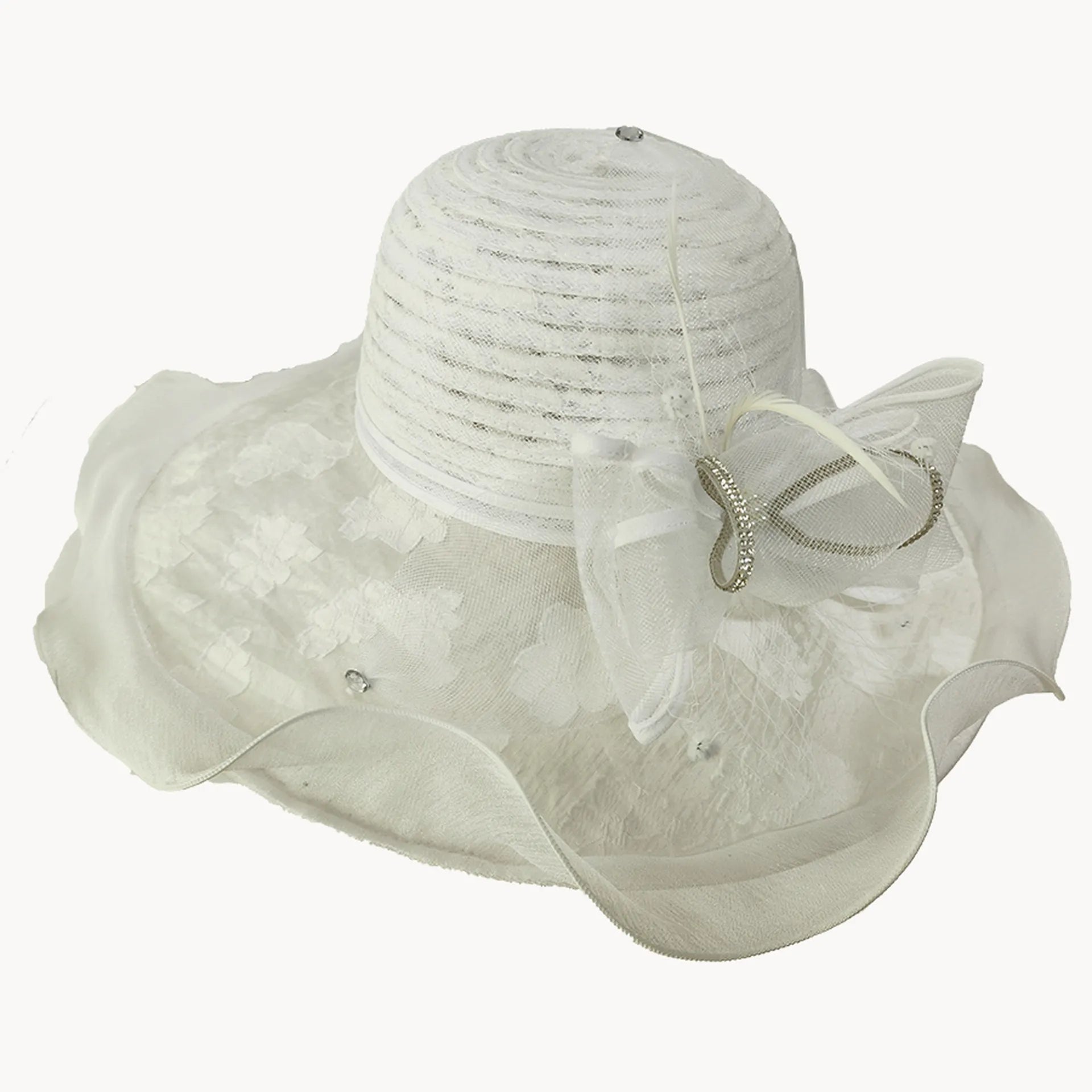 Statement Floral Church Hat