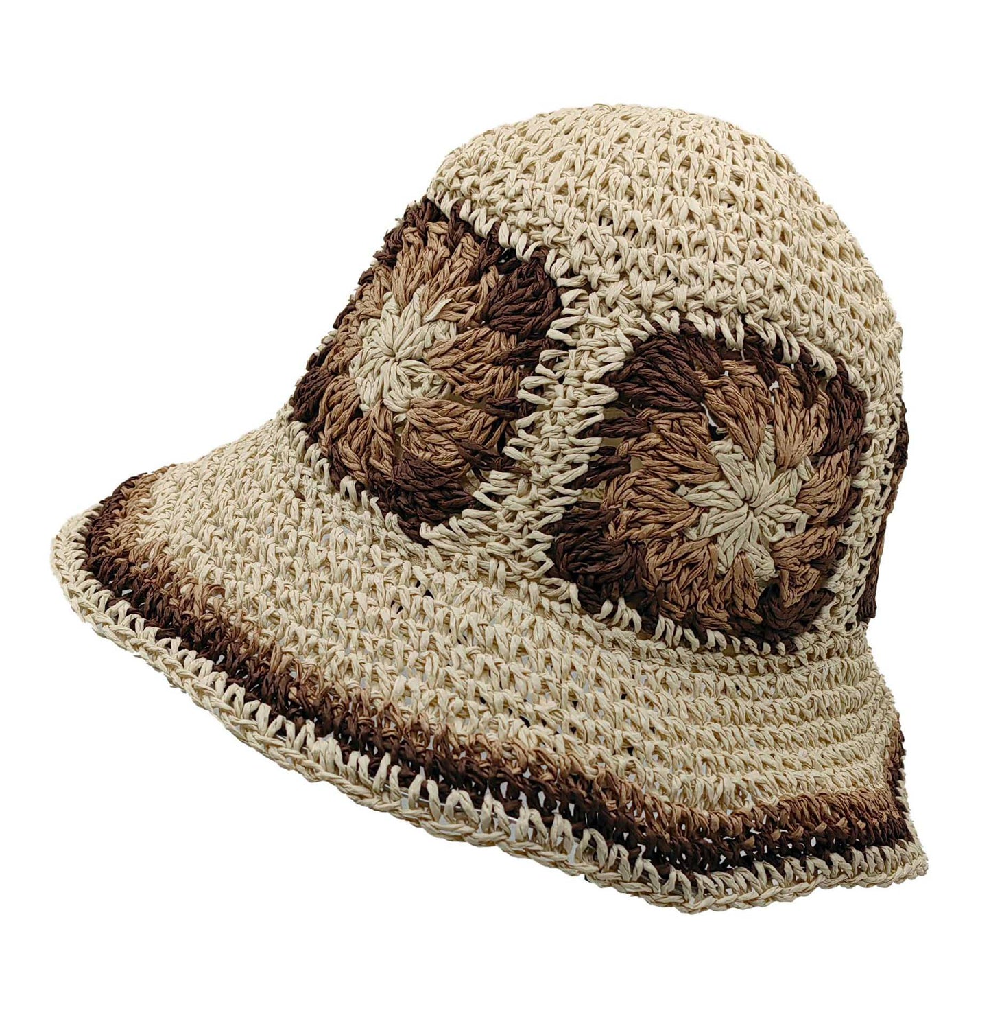 Woven Bucket Hat: HA2338 BEI