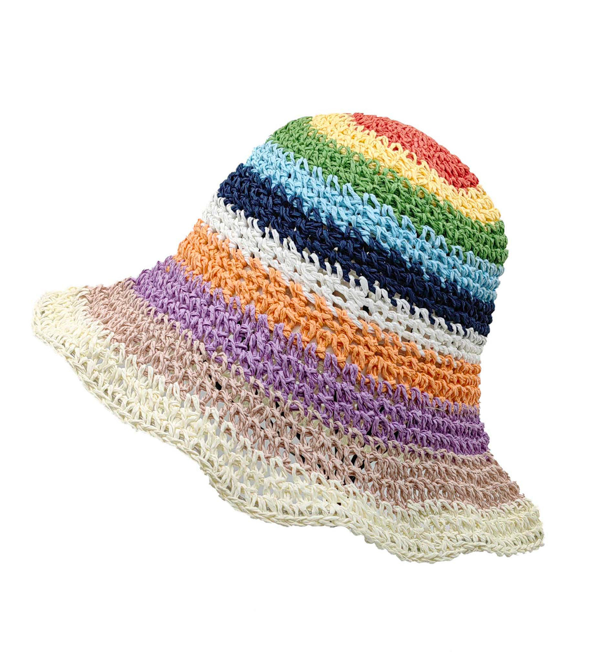 Woven Bucket Hat: HA2339 MUL A