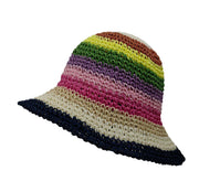 Woven Bucket Hat: HA2339 MUL C