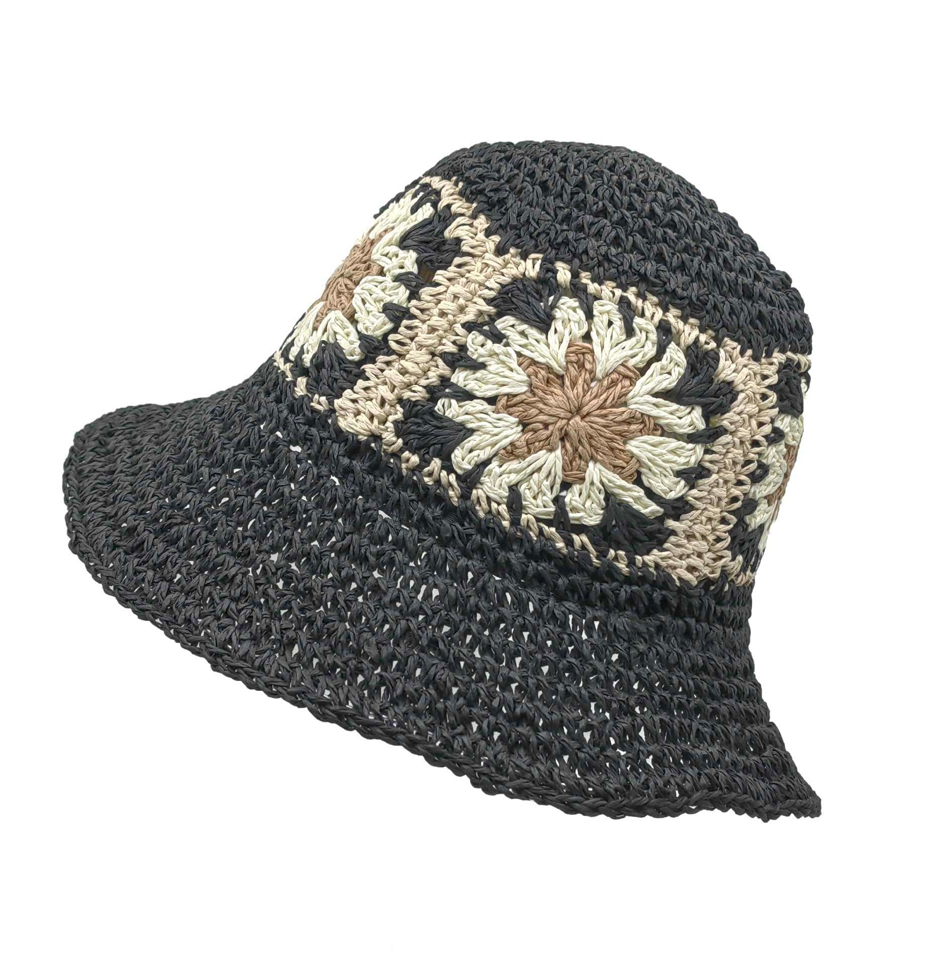 Straw Bucket Hat
