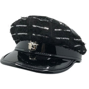 Shiny Military Style Hat