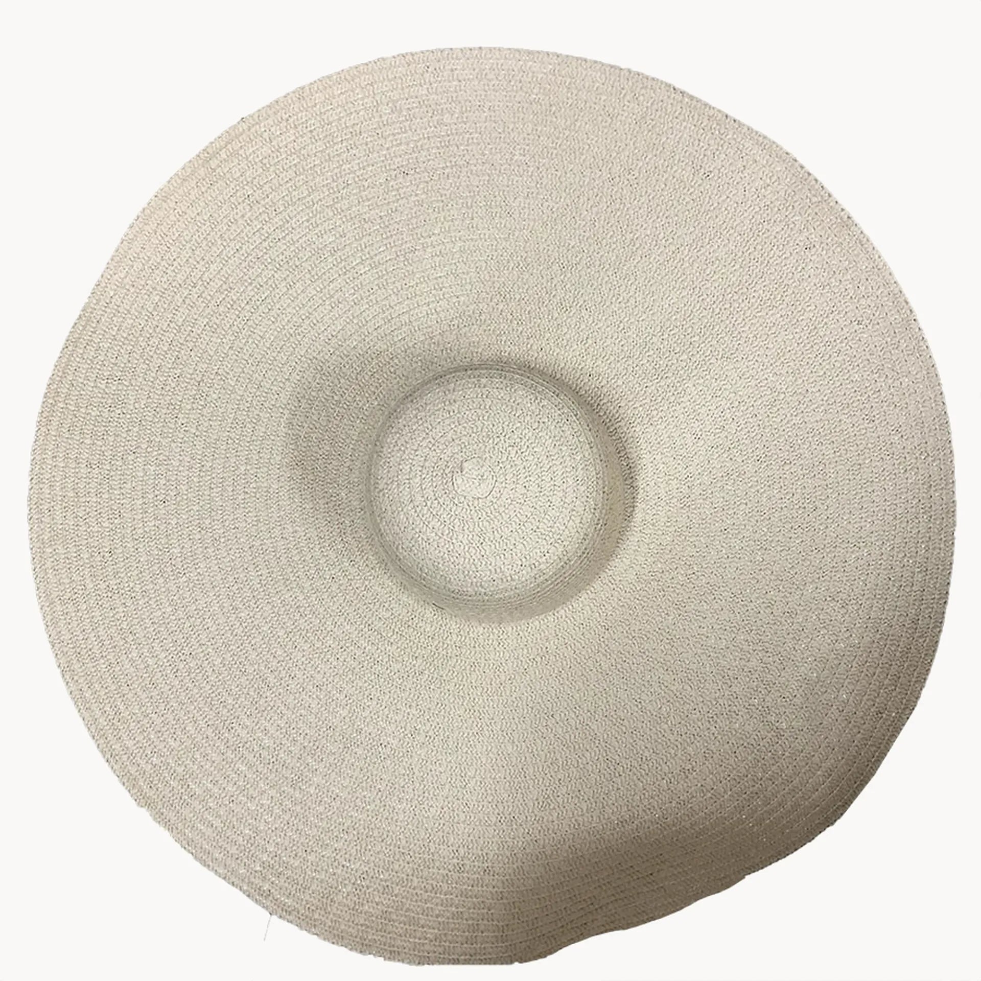 Wide-Brim Woven Sun Hat
