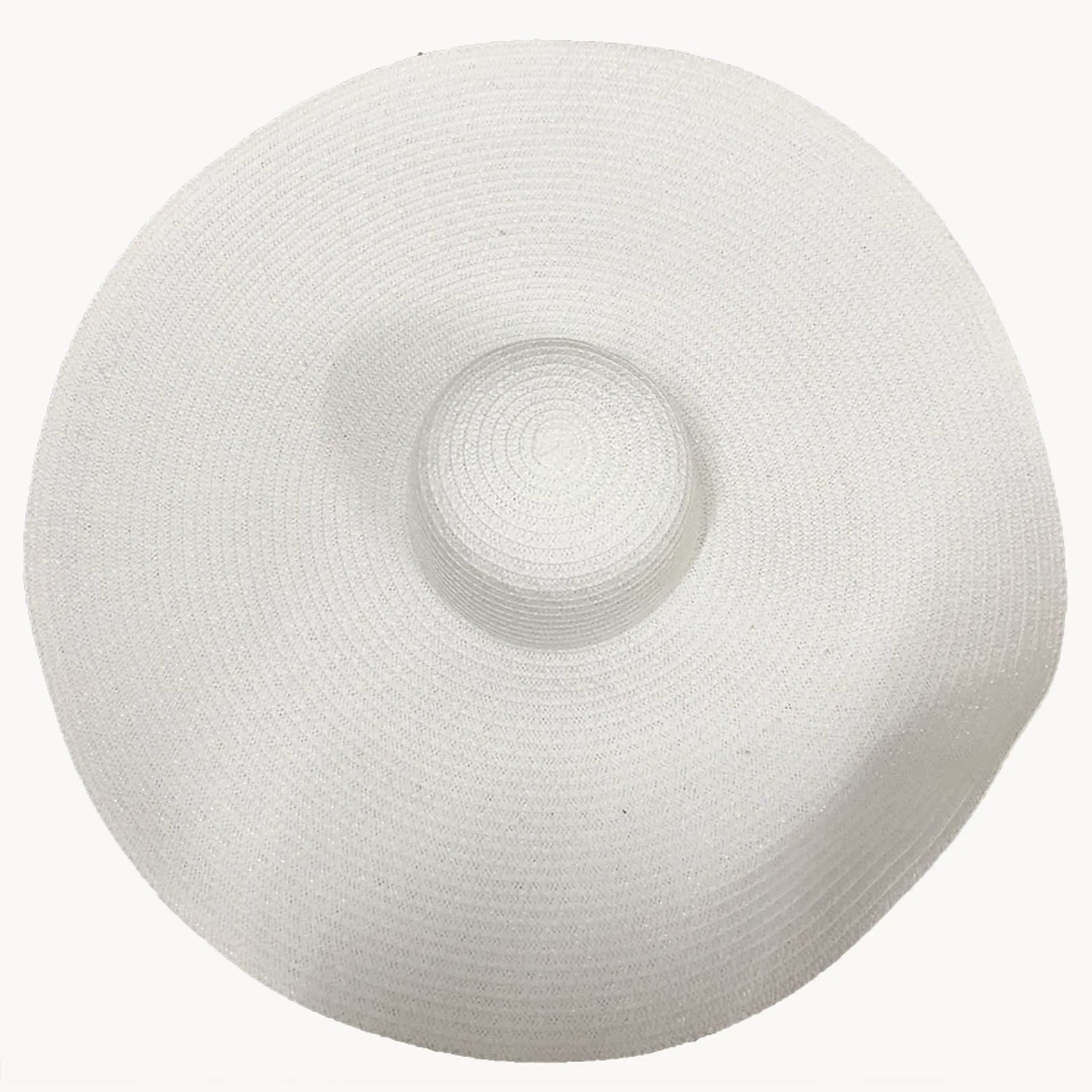 Wide-Brim Woven Sun Hat