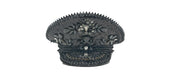 Rhinestone Military Hat: HA914 BLA
