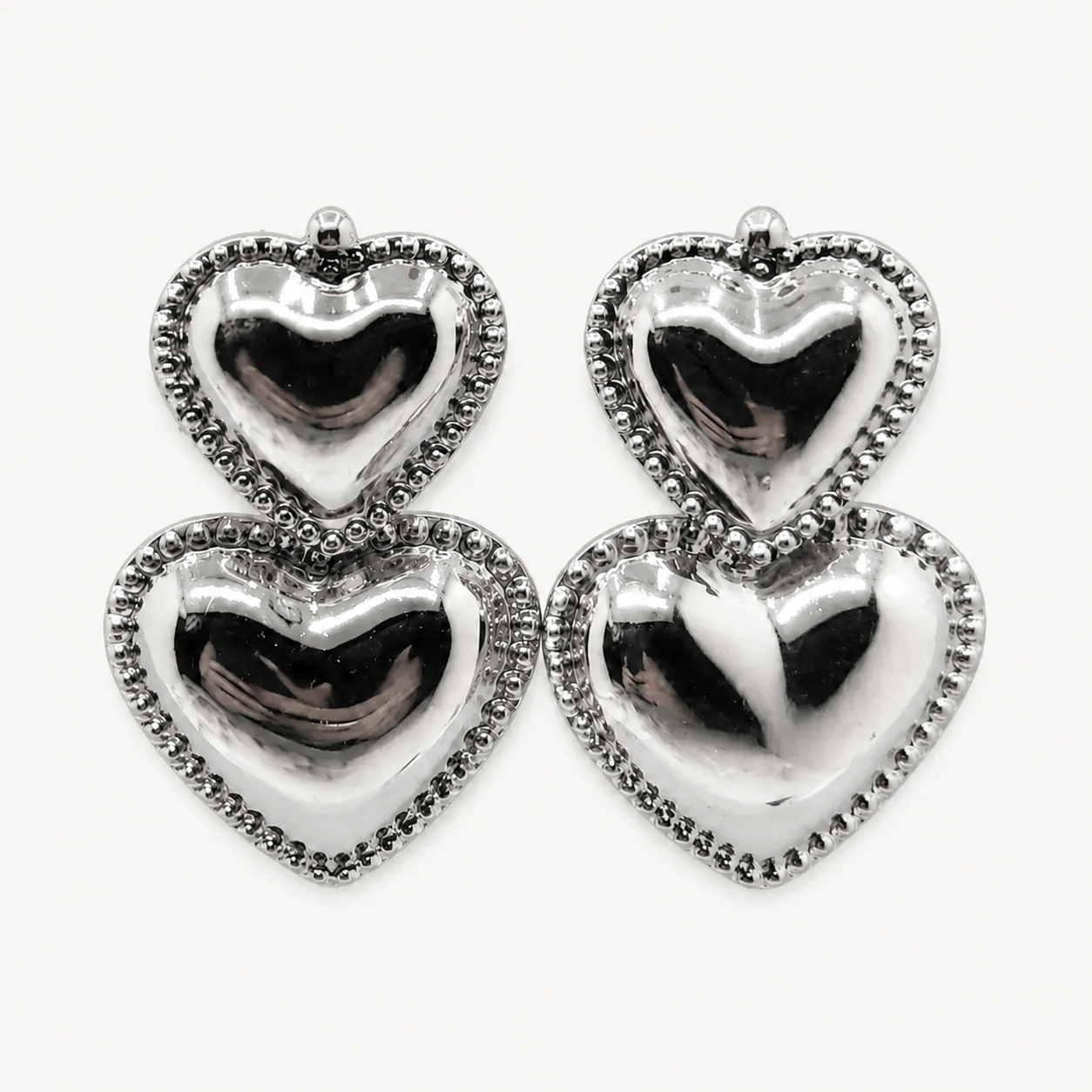 Heart Drop Earrings