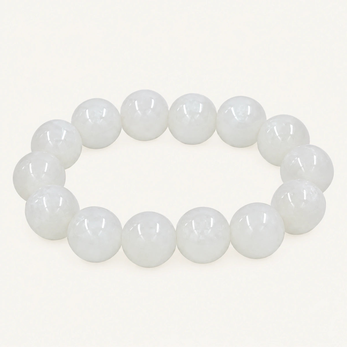 Chunky Shimmer Bead Stretch Bracelet