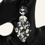 Cascading Disc Statement Earrings