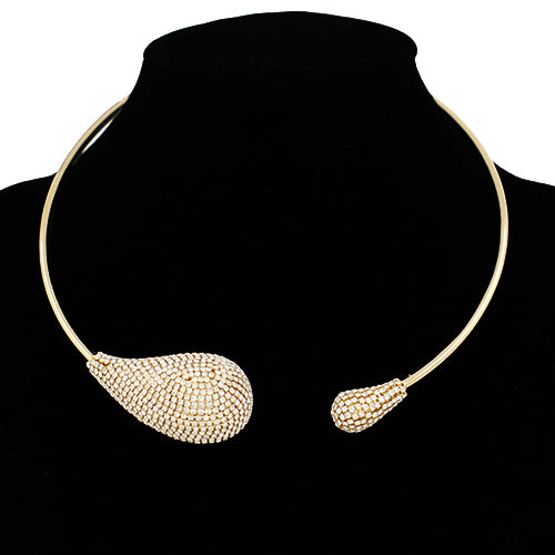 Necklace: KN2049GDCLR