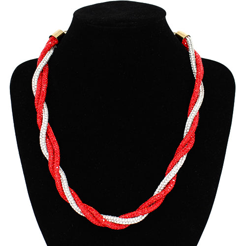 Necklace: KN2095REDCLR