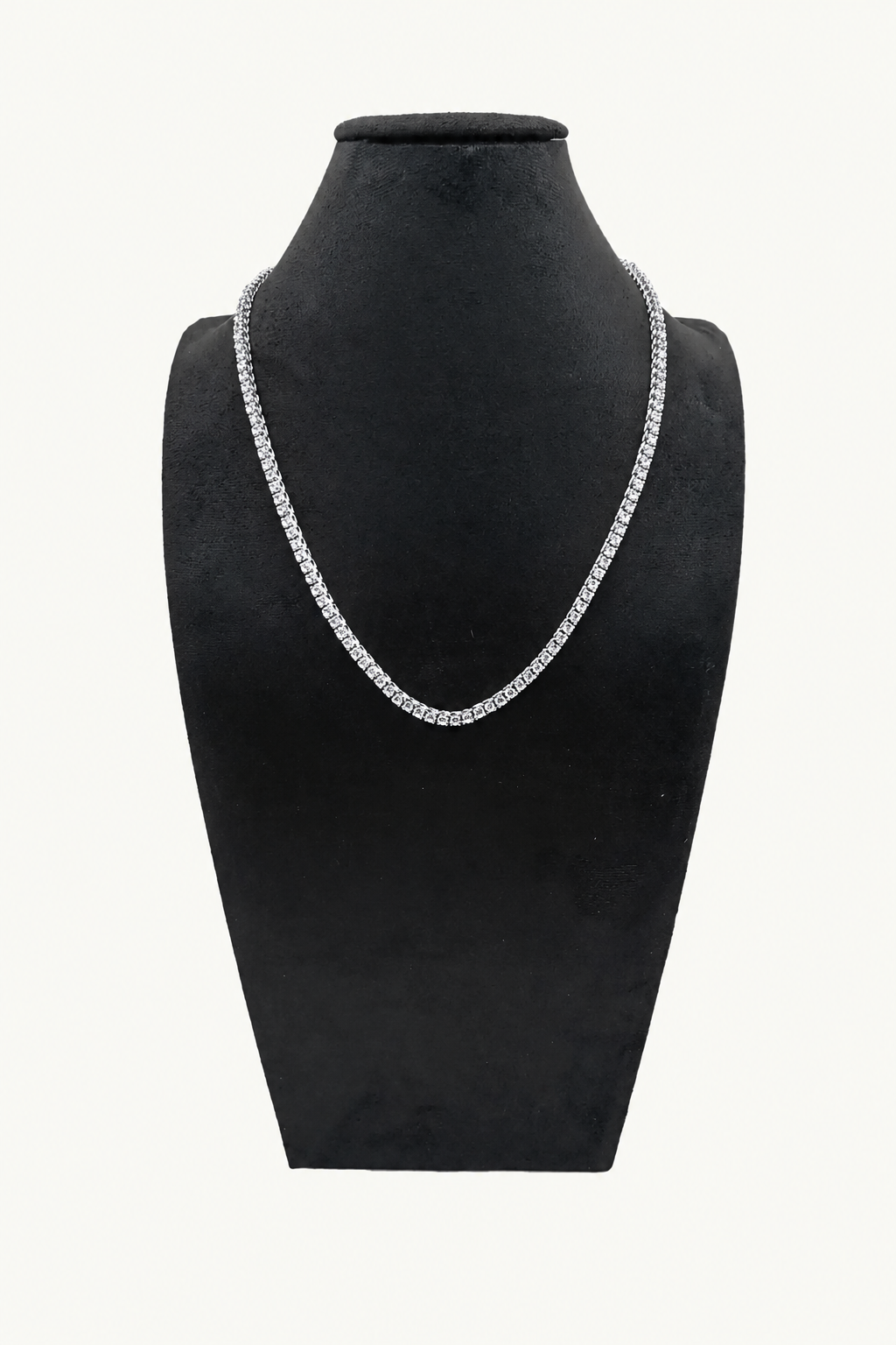 Rhinestone Tennis Necklace