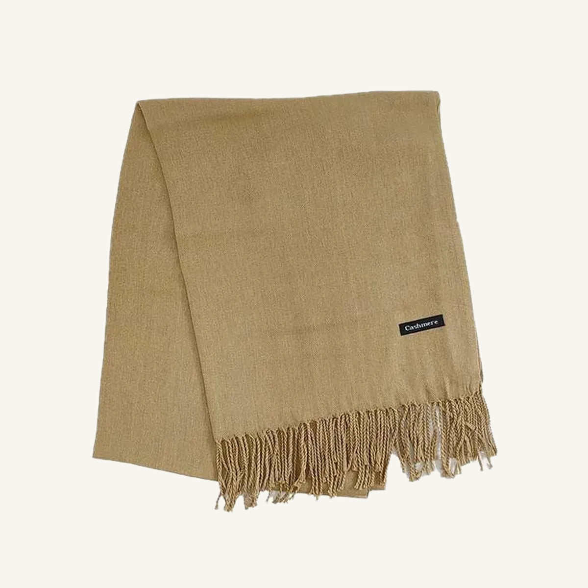Solid Fringe Scarf