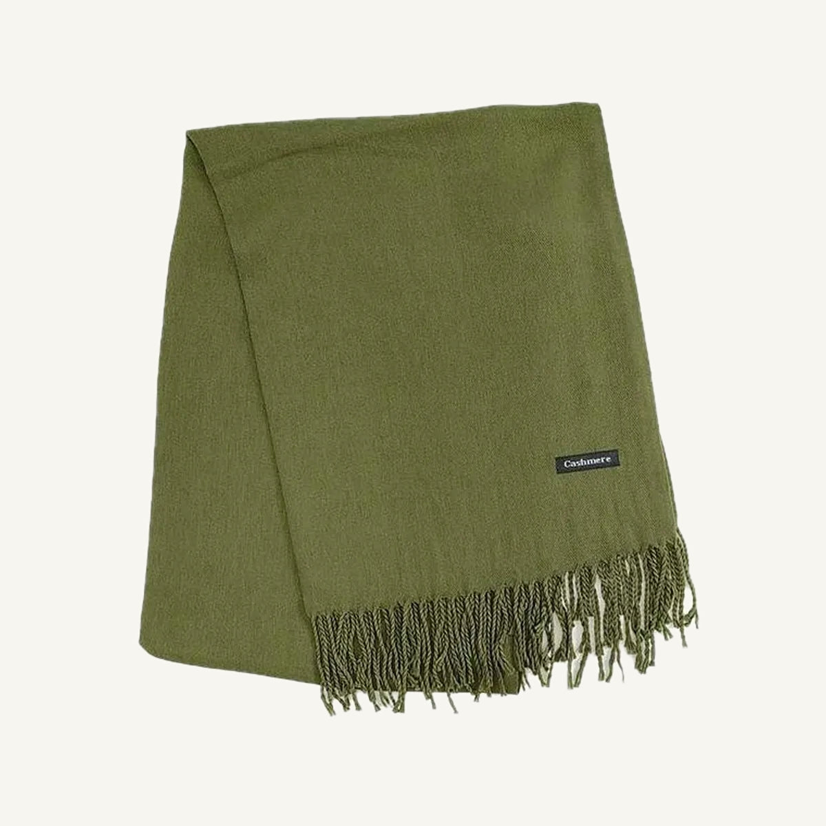 Solid Fringe Scarf