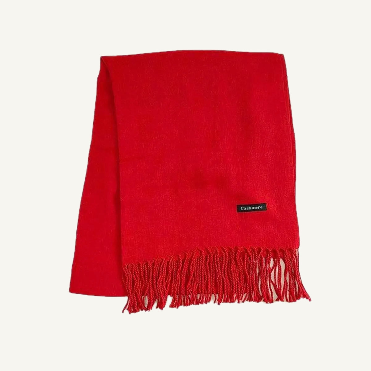 Solid Fringe Scarf