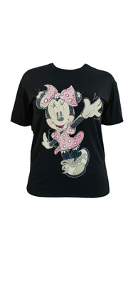 Rhinestone Minnie Mouse Short-Sleeve T-Shirt