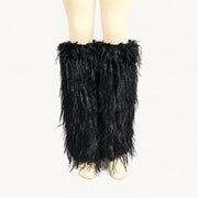Faux Fur Leg Warmers