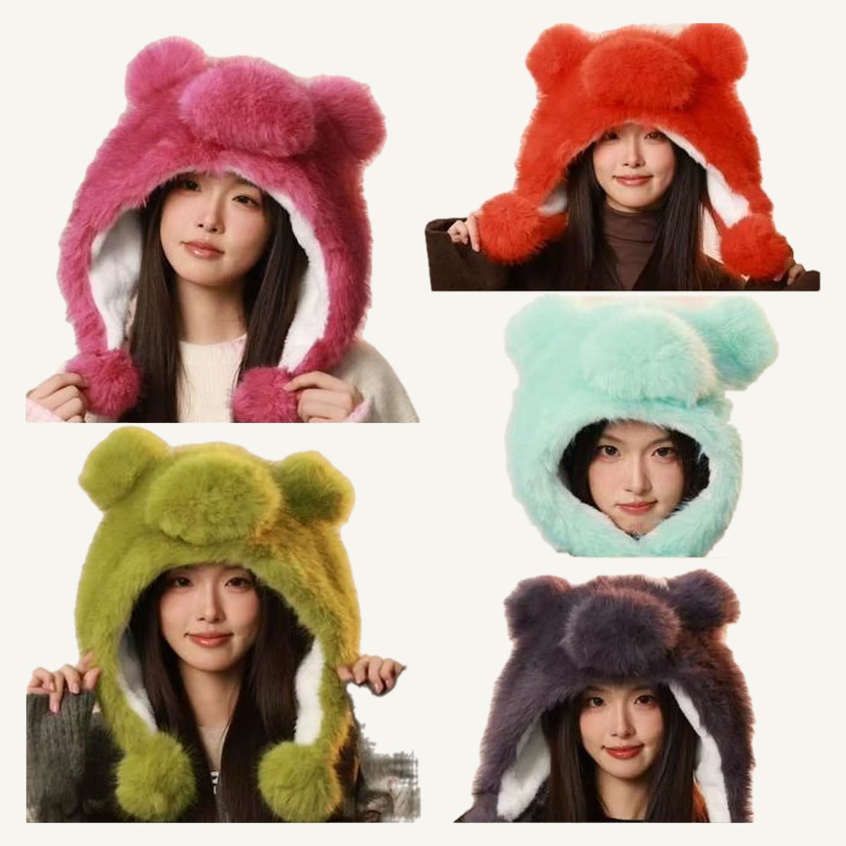 Faux Fur Earflap Hat