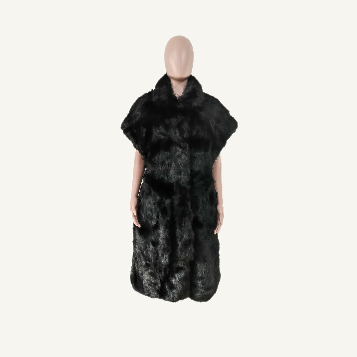 Faux Fur Long Vest
