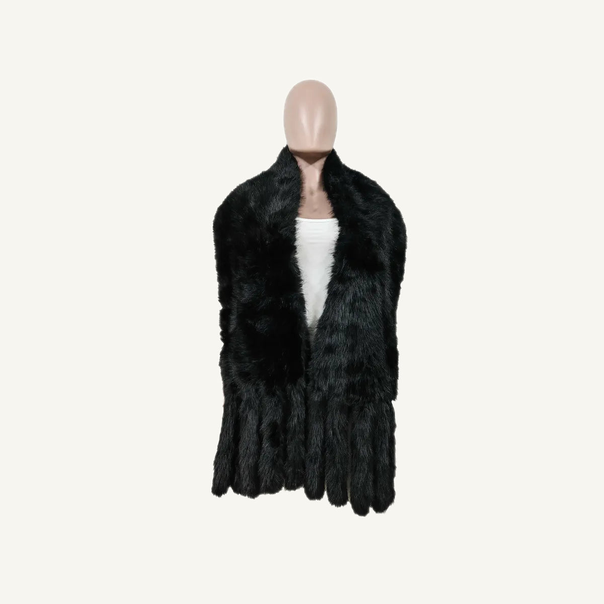 Long Faux Fur Scarf