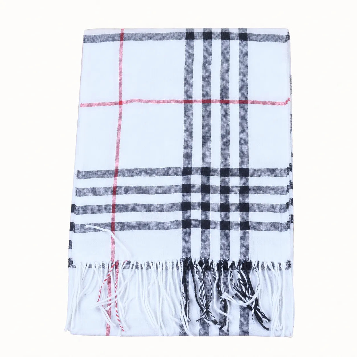 Plaid Winter Scarf
