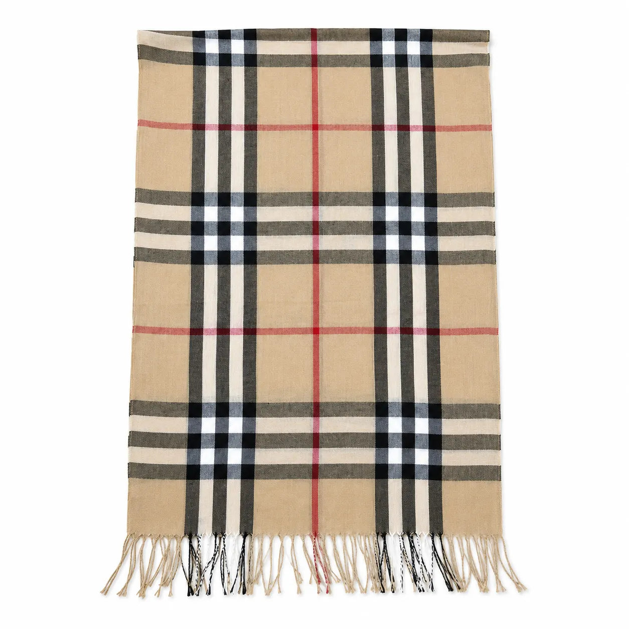Plaid Winter Scarf