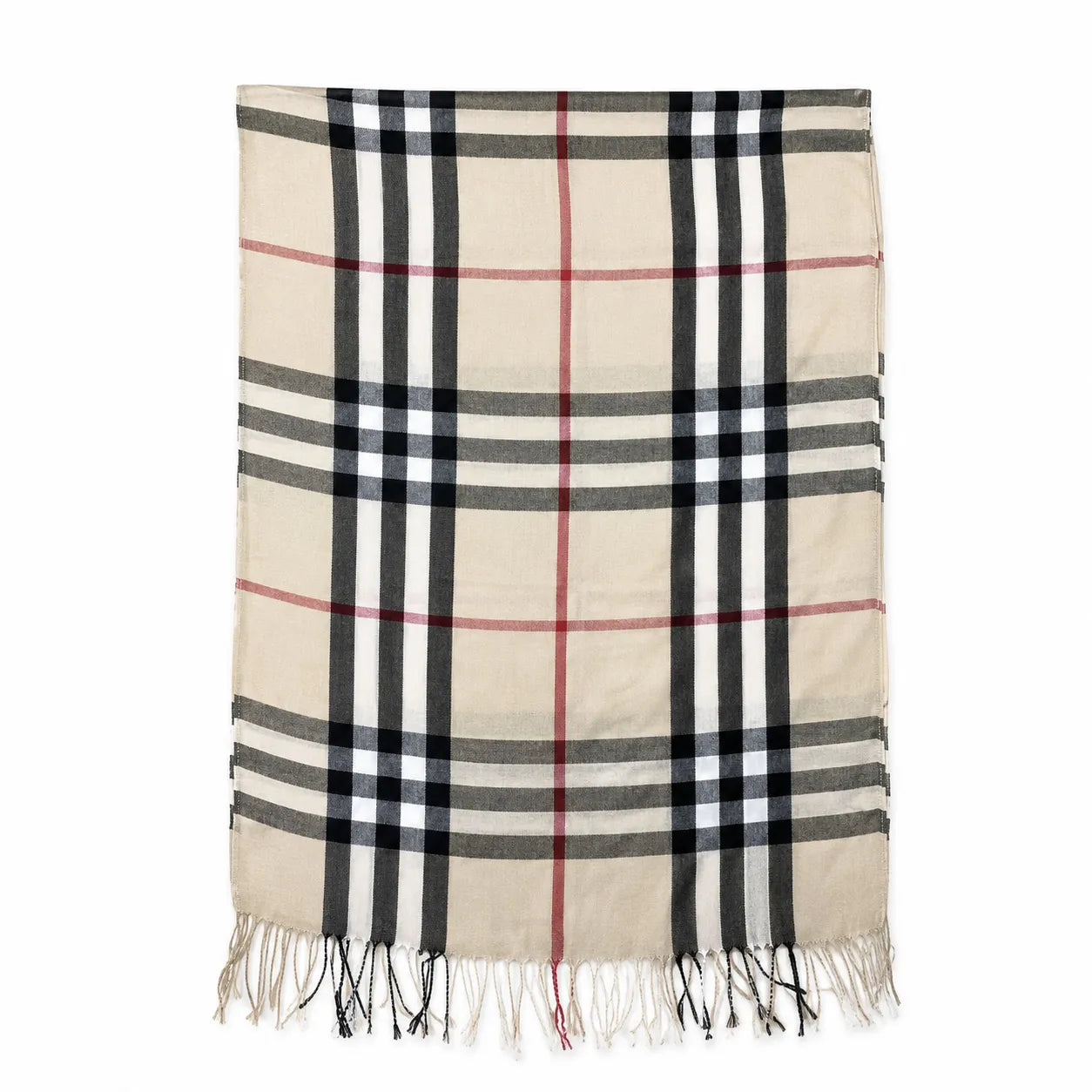 Plaid Winter Scarf