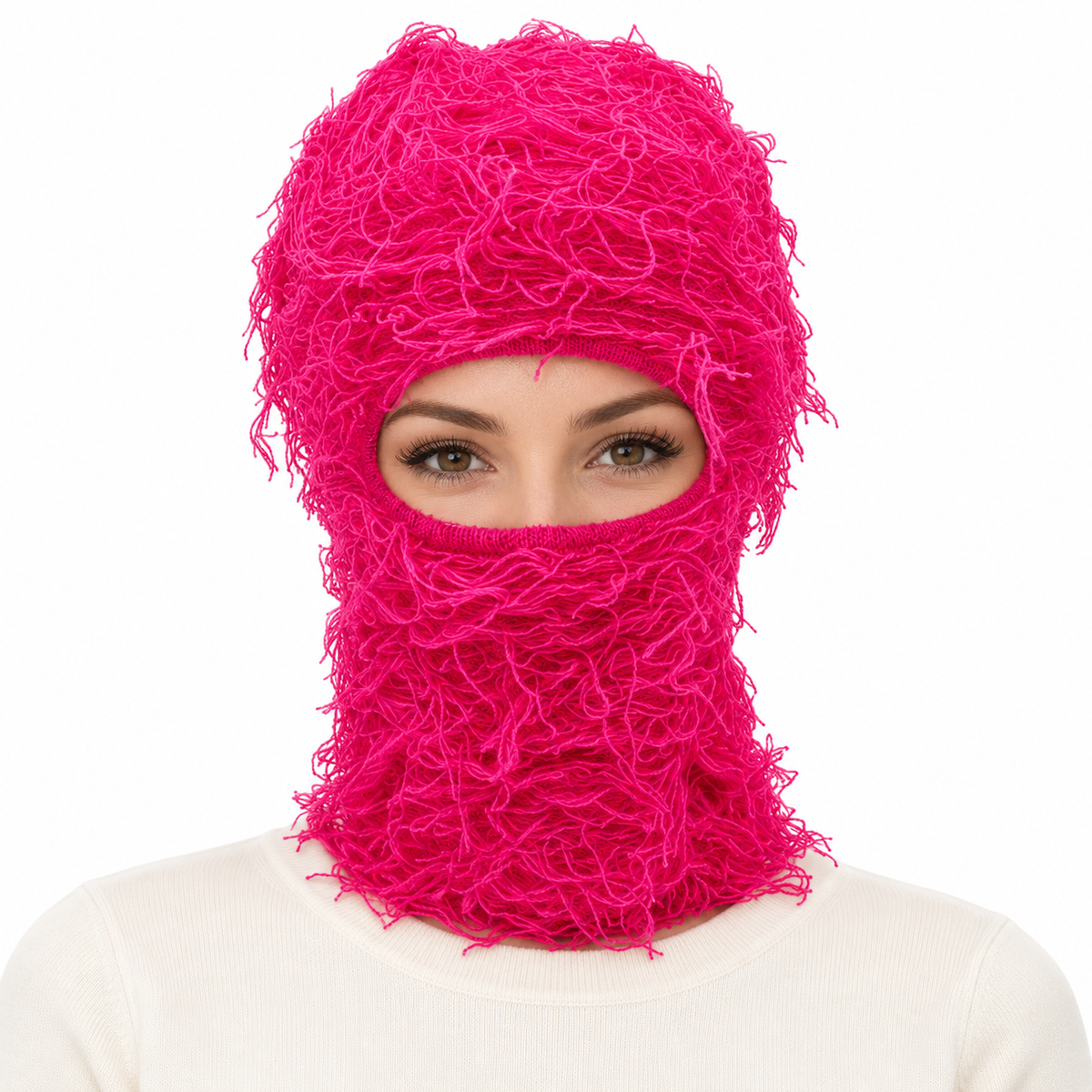 Model wearing Face Mask: WHA2327 HPIN