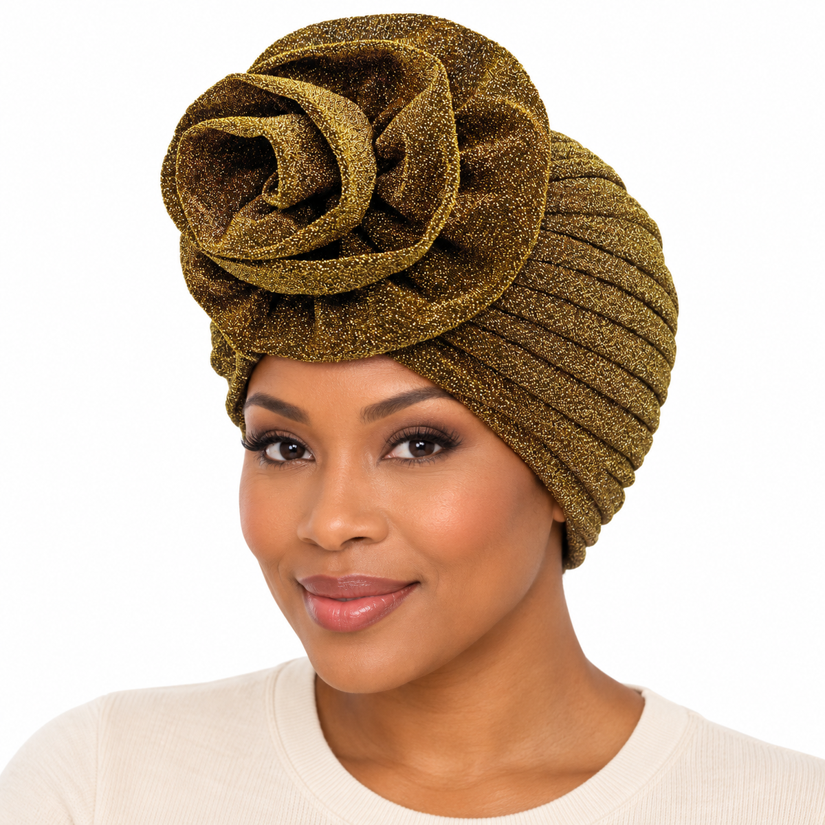 Model wearing Turban: 60047 1