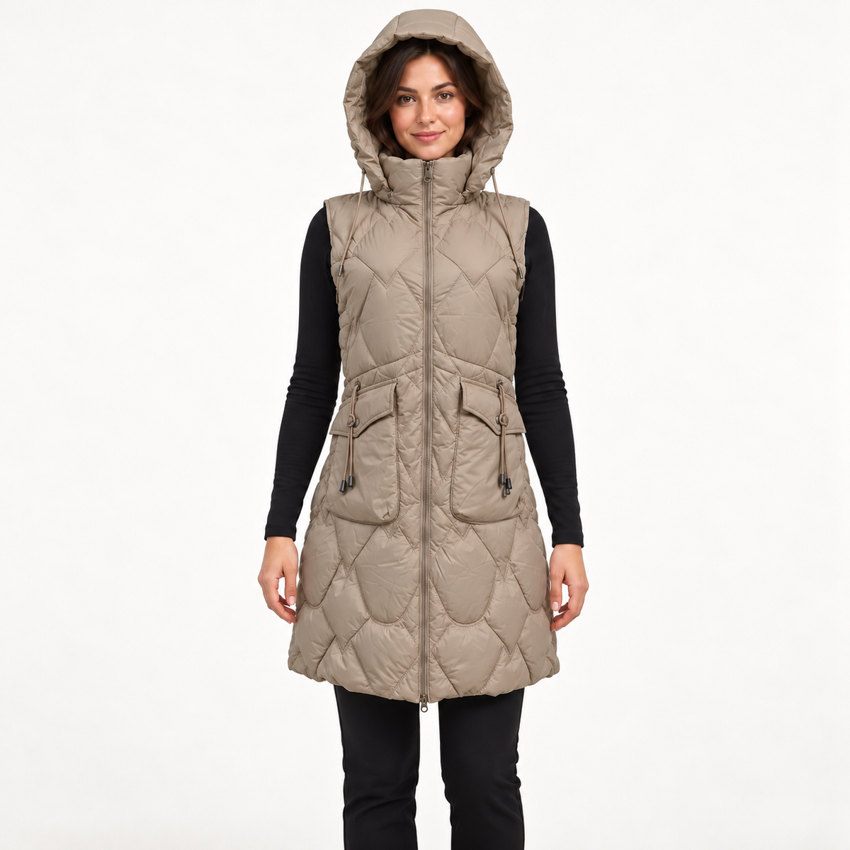 Women's Sleeveless Coat Vest
